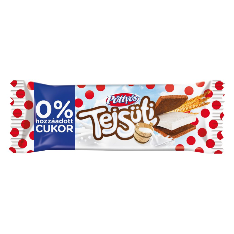 Pöttyös TejSüti 20 g 0% hozzáadott cukorral