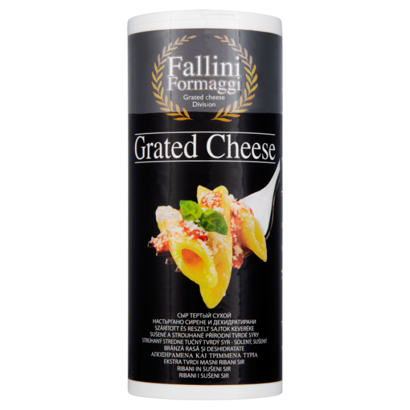 Fallini Formaggi szárított reszelt sajtok keveréke 80 g szórófejes