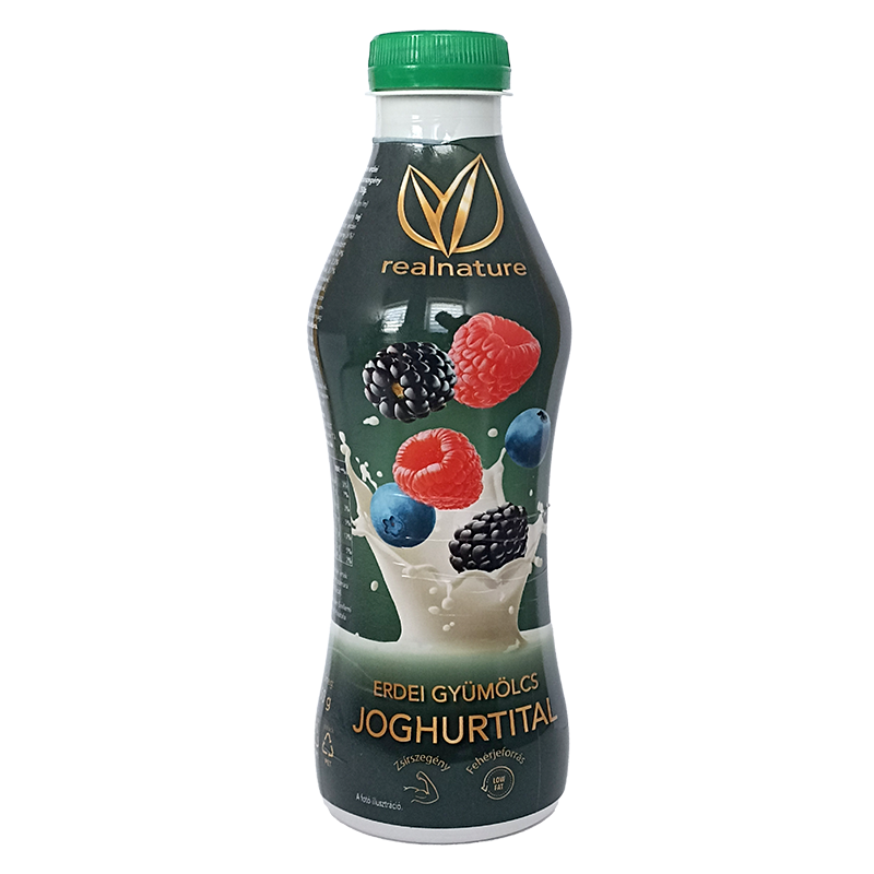 Real Nature ProXY erdei gyümölcs joghurtital 750 g zsírszegény