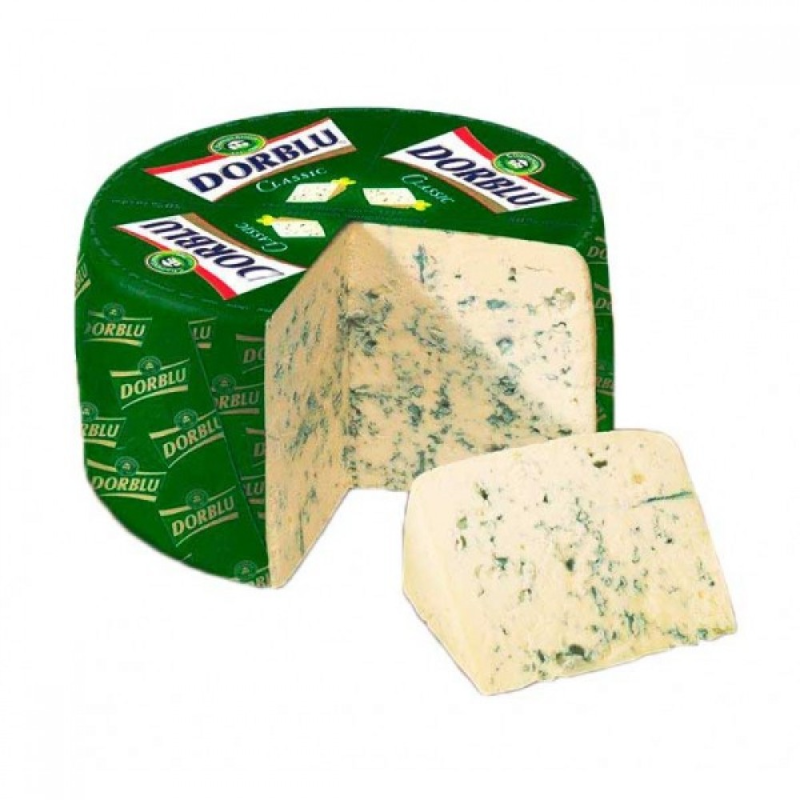 Käserei Dorblu kékpenészes tortasajt 55% (kb.: 2,5 kg)