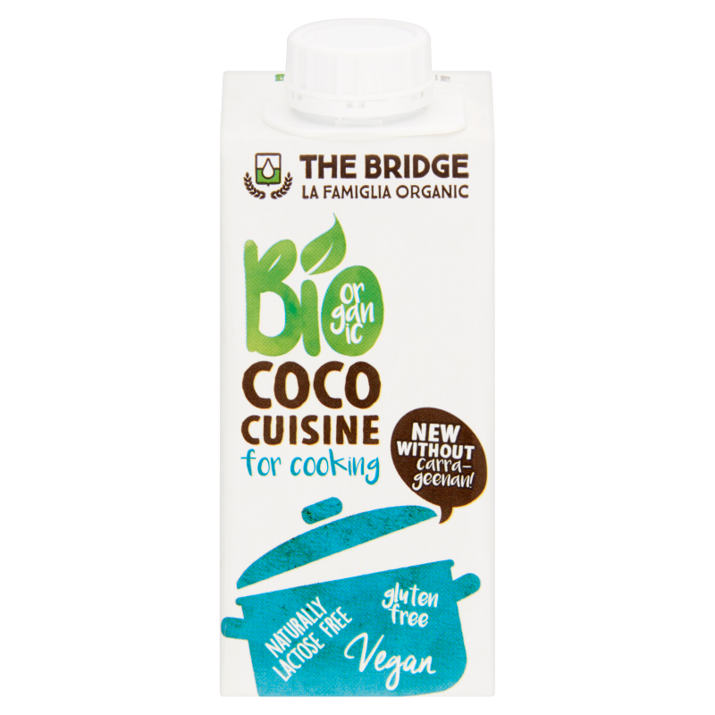 The Bridge Bio kókuszkrém főzéshez 200 ml glutémentes
